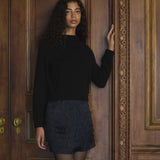 DÔEN - MAIRE CASHMERE SWEATER -- BLACK