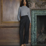 DÔEN - MAIRE CASHMERE SWEATER -- CLOUD GREY