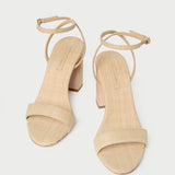 Loeffler Randall - Malia Natural Curved-Heel Sandal