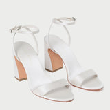 Loeffler Randall - Malia Cream Curved-Heel Sandal
