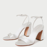 Loeffler Randall - Malia Cream Curved-Heel Sandal