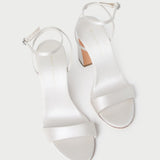 Loeffler Randall - Malia Cream Curved-Heel Sandal