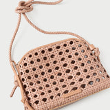 Loeffler Randall - Mallory Desert Sand Woven Crossbody