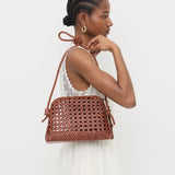 Loeffler Randall - Mallory Saddle Open-Weave Crossbody