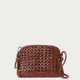 Loeffler Randall - Mallory Saddle Open-Weave Crossbody
