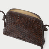 Loeffler Randall - Mallory Chocolate Woven Crossbody