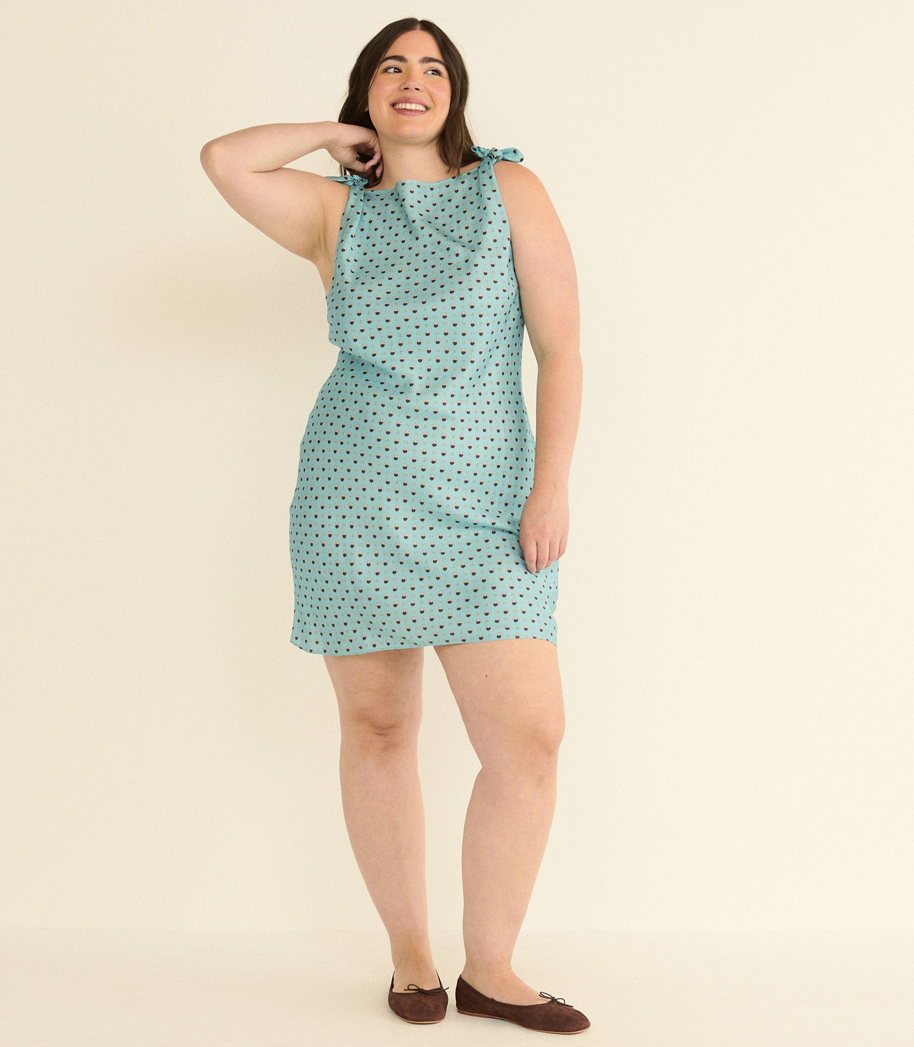 DOEN - MALTINA DRESS - - LÉRINS FOULARD