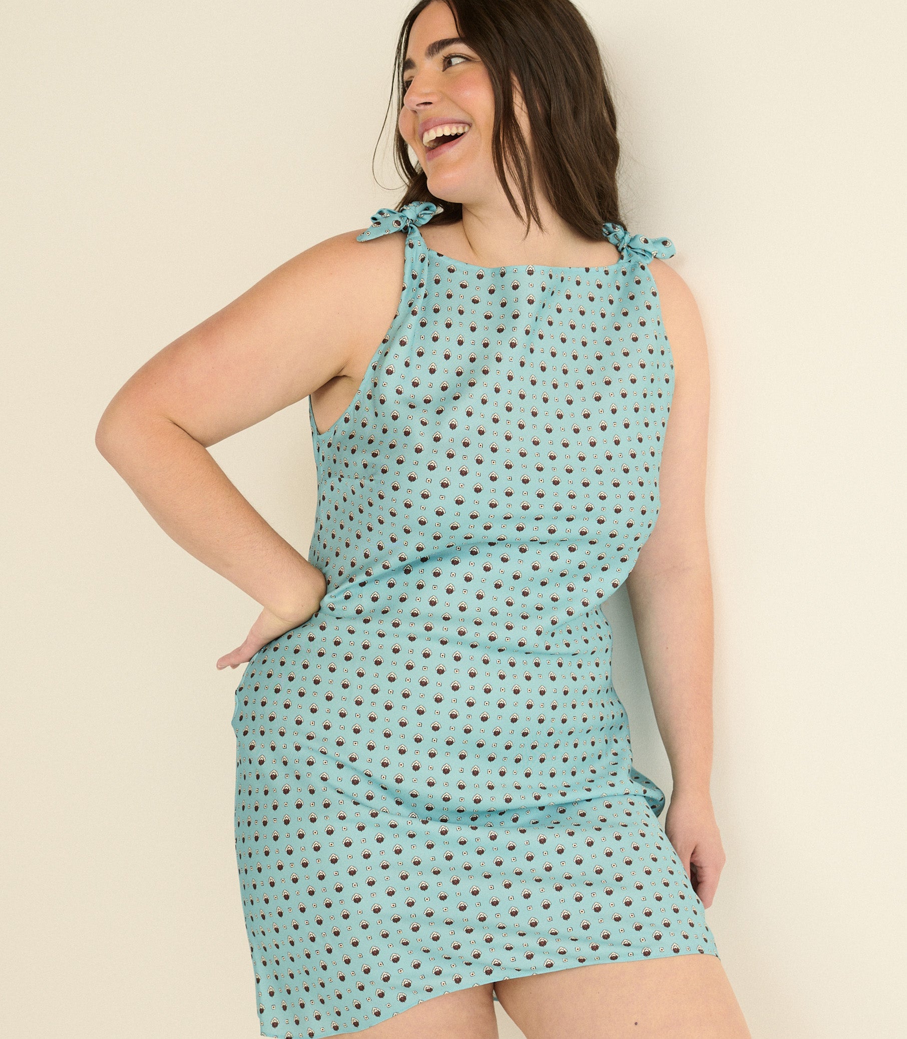 DOEN - MALTINA DRESS - - LÉRINS FOULARD