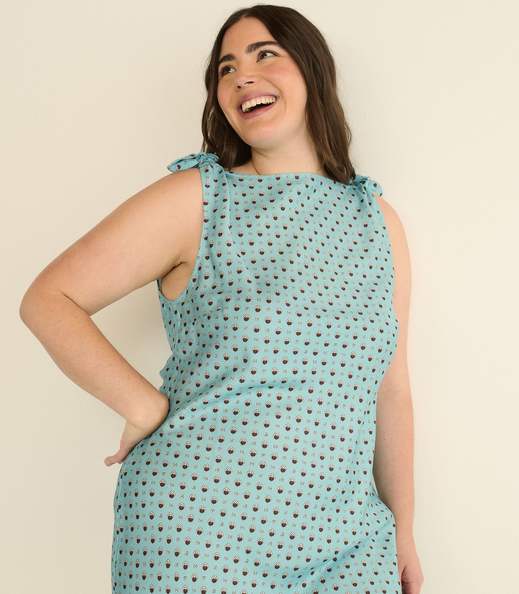 DOEN - MALTINA DRESS - - LÉRINS FOULARD