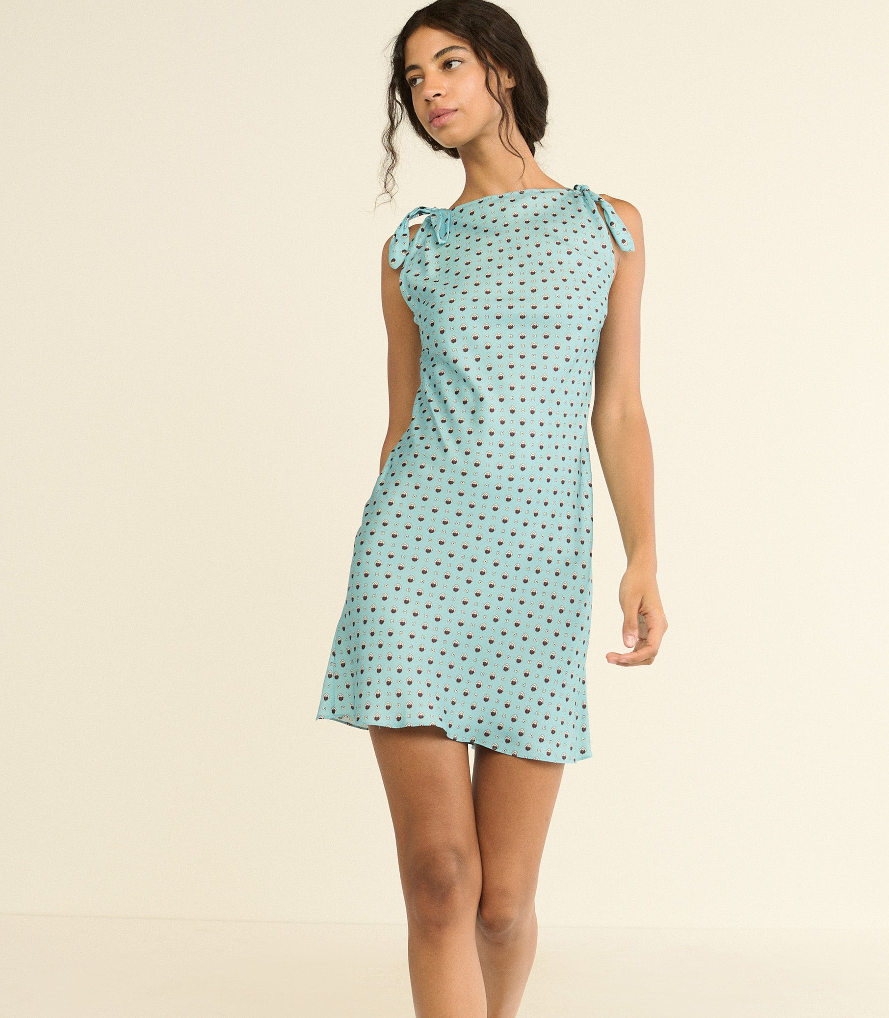 DOEN - MALTINA DRESS - - LÉRINS FOULARD