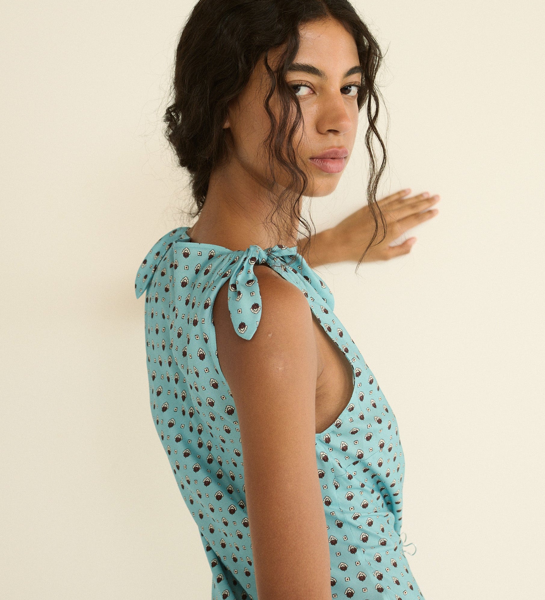 DOEN - MALTINA DRESS - - LÉRINS FOULARD