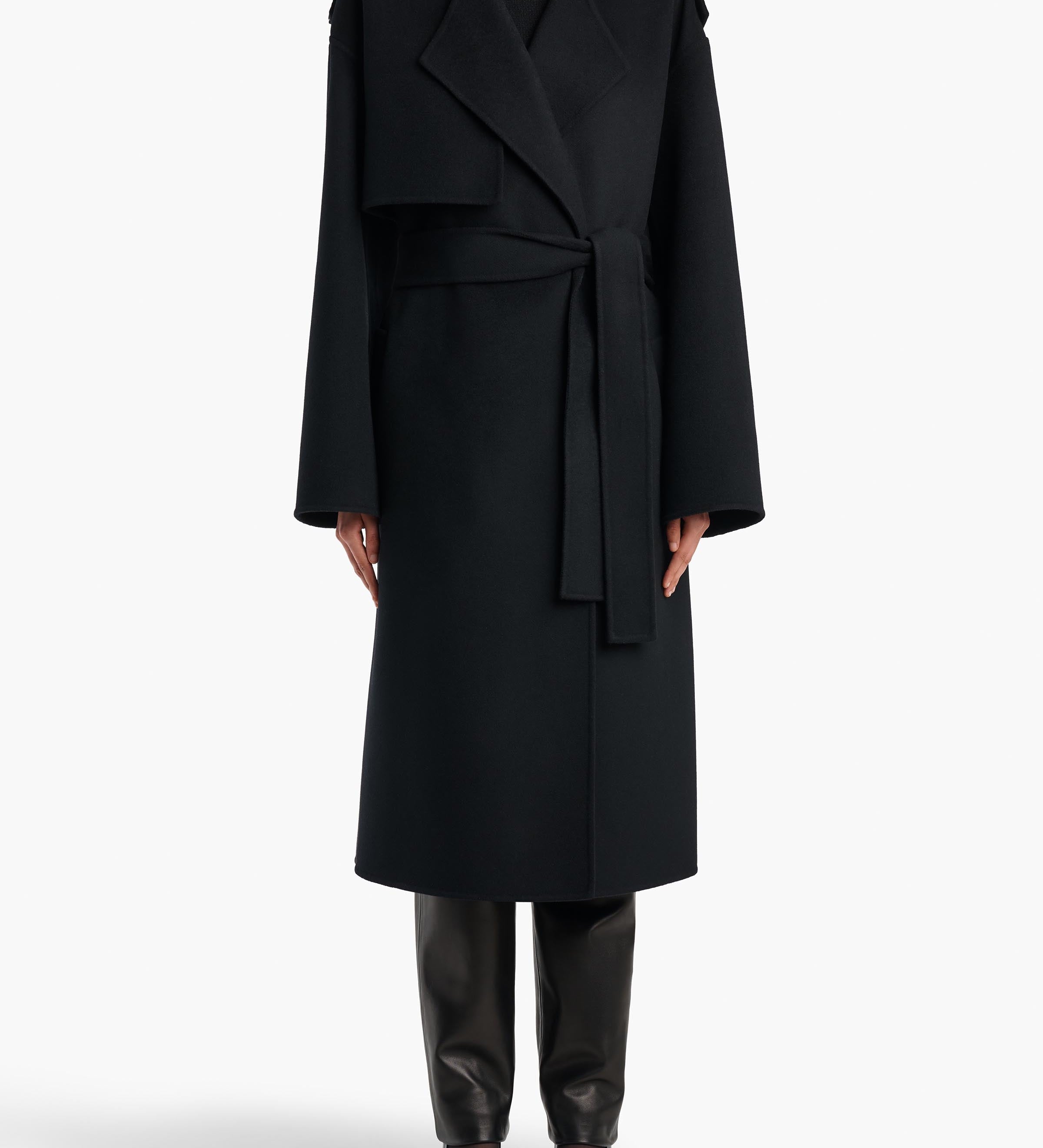 Khaite - Manston Coat in Black