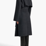 Khaite - Manston Coat in Charcoal