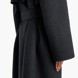 Khaite - Manston Coat in Charcoal