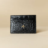 MANU ATELIER - Manu Cardholder Black Croc