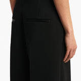 Khaite - Marcus Pant in Black