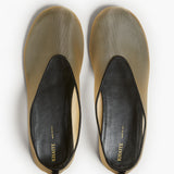 Khaite - Marcy Flat in Beige Mesh
