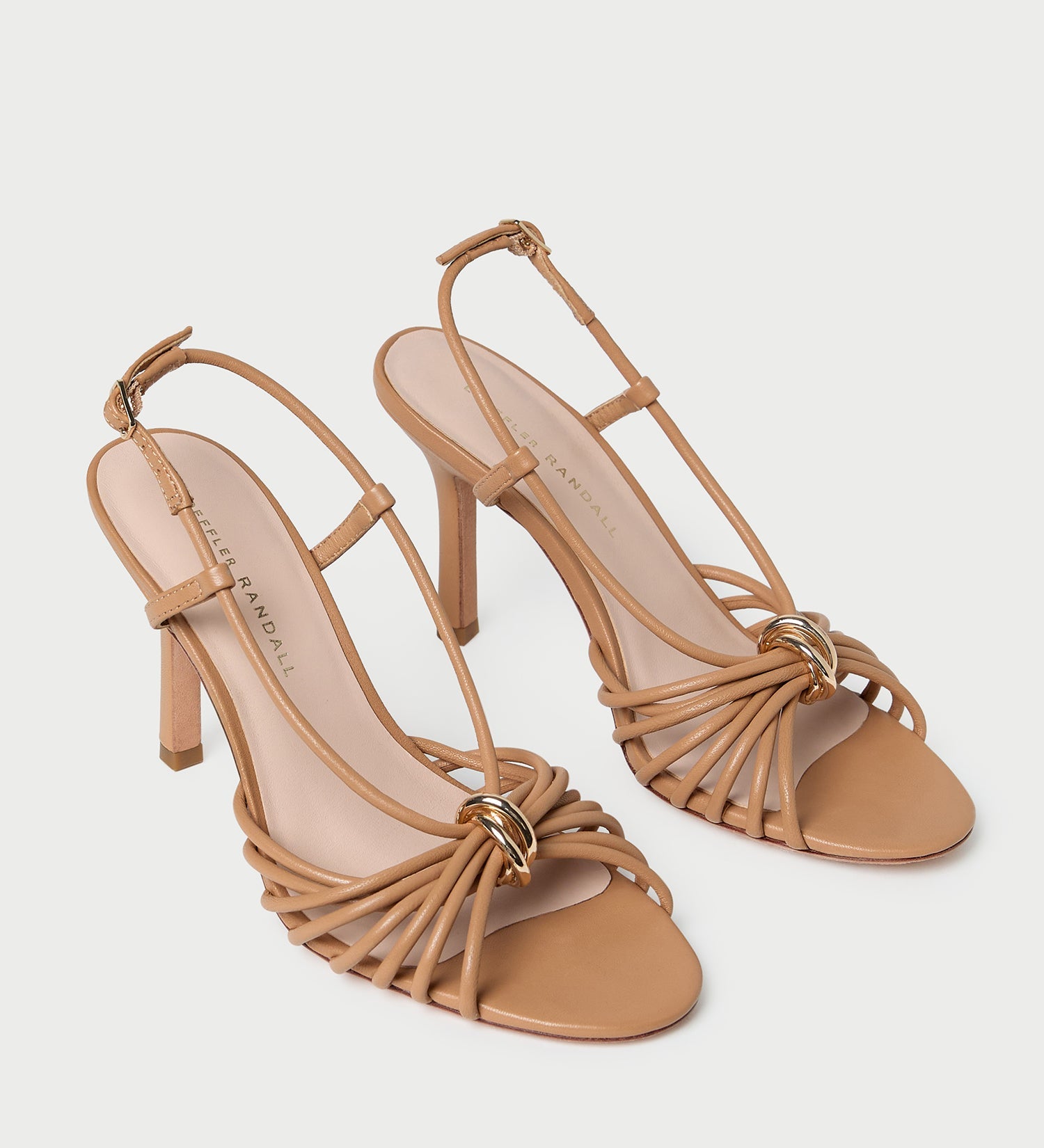 Loeffler Randall - Mareka Dune Leather Heeled Sandal