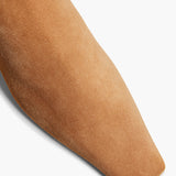 Khaite - Marfa Ankle Boot in Camel Suede