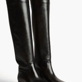 Khaite - Marfa Knee - High Boot in Black Leather