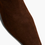 Khaite - Marfa Knee - High Boot in Coffee Suede
