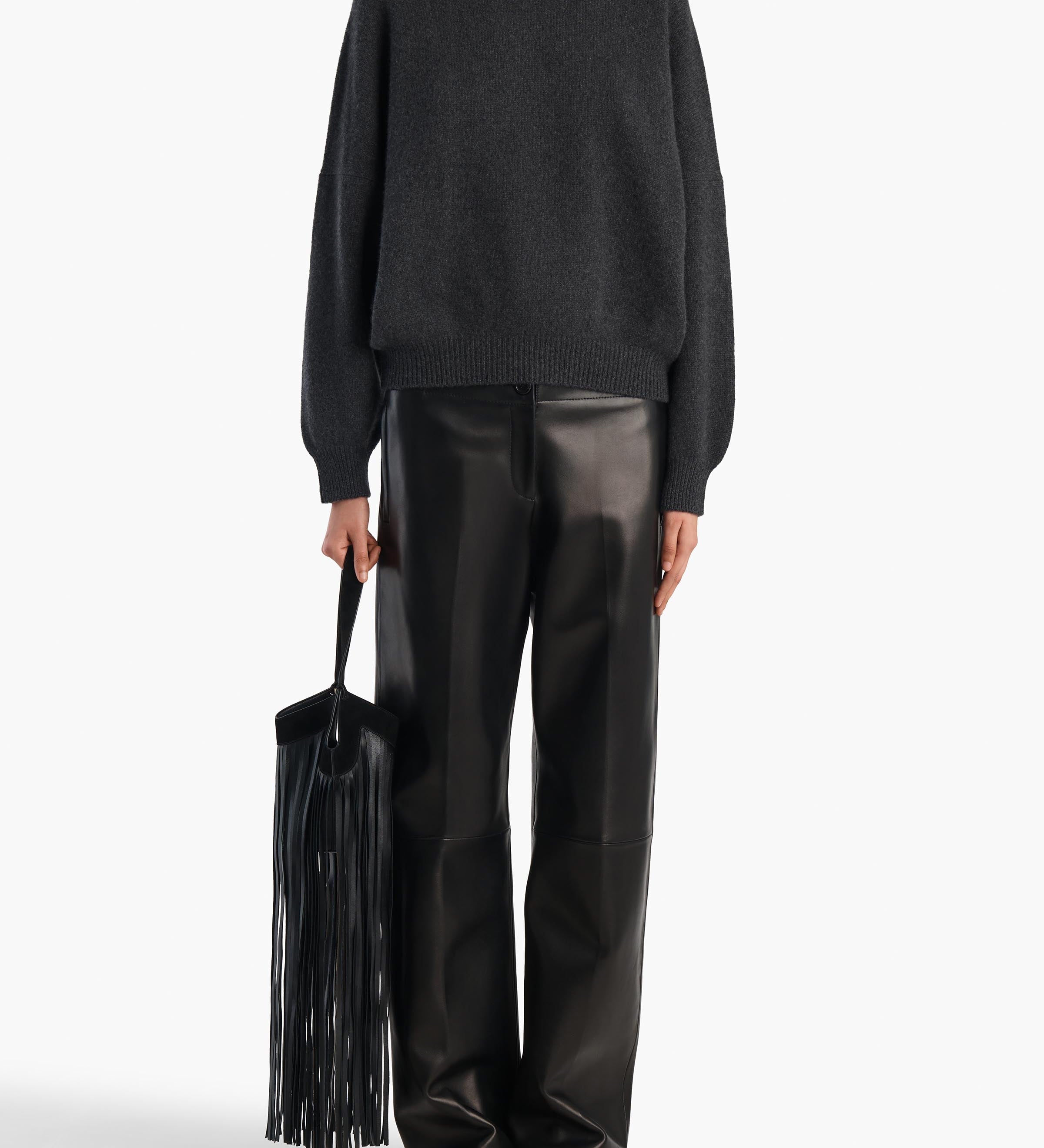 Khaite - Margaux Sweater in Charcoal