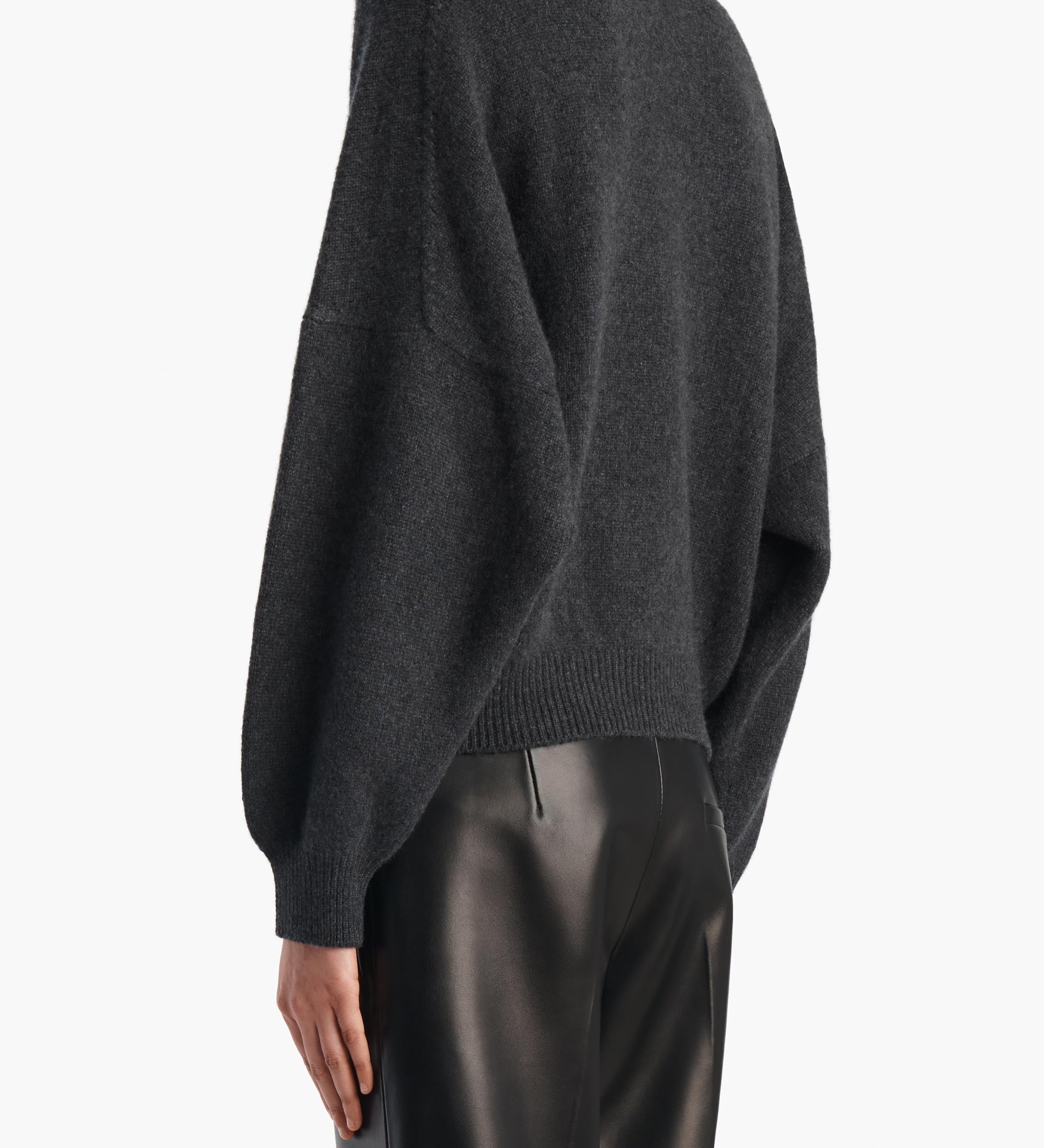 Khaite - Margaux Sweater in Charcoal