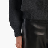 Khaite - Margaux Sweater in Charcoal