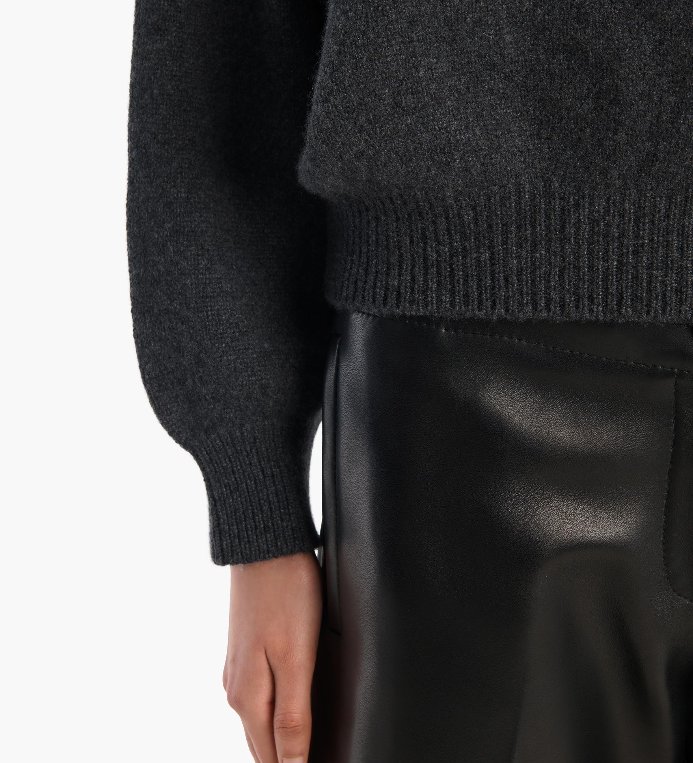 Khaite - Margaux Sweater in Charcoal