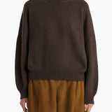 Khaite - Margaux Sweater in Coffee