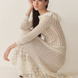 DÔEN - MARGOT DRESS -- PEARL