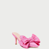 Loeffler Randall - Margot Rose Moiré Bow Mule