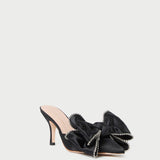 Loeffler Randall - Margot Black/Crystal Bow Mule