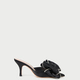 Loeffler Randall - Margot Black/Crystal Bow Mule