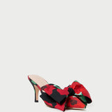Loeffler Randall - Margot Black Floral Bow Mule