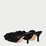Loeffler Randall - Margot Black Velvet Bow Mule