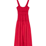 DÔEN - MARIANNE DRESS -- SCARLET