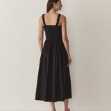 DÔEN - MARIANNE DRESS -- BLACK