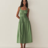 DÔEN - MARIANNE DRESS -- ENGLISH IVY