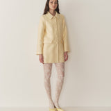 DÔEN - MARIBETH COAT -- WILD HONEYSUCKLE