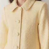 DÔEN - MARIBETH COAT -- WILD HONEYSUCKLE
