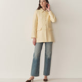 DÔEN - MARIBETH COAT -- WILD HONEYSUCKLE