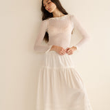 DÔEN - MARIETTA TOP -- SALT