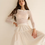 DÔEN - MARIETTA TOP -- SALT