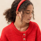 Loeffler Randall - Marina Red Puffy Headband