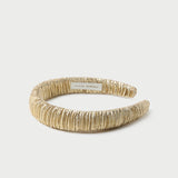 Loeffler Randall - Marina Gold Puffy Headband