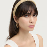 Loeffler Randall - Marina Gold Puffy Headband