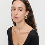 Loeffler Randall - Marina Leopard Puffy Headband