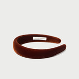 Loeffler Randall - Marina Sienna Velvet Puffy Headband