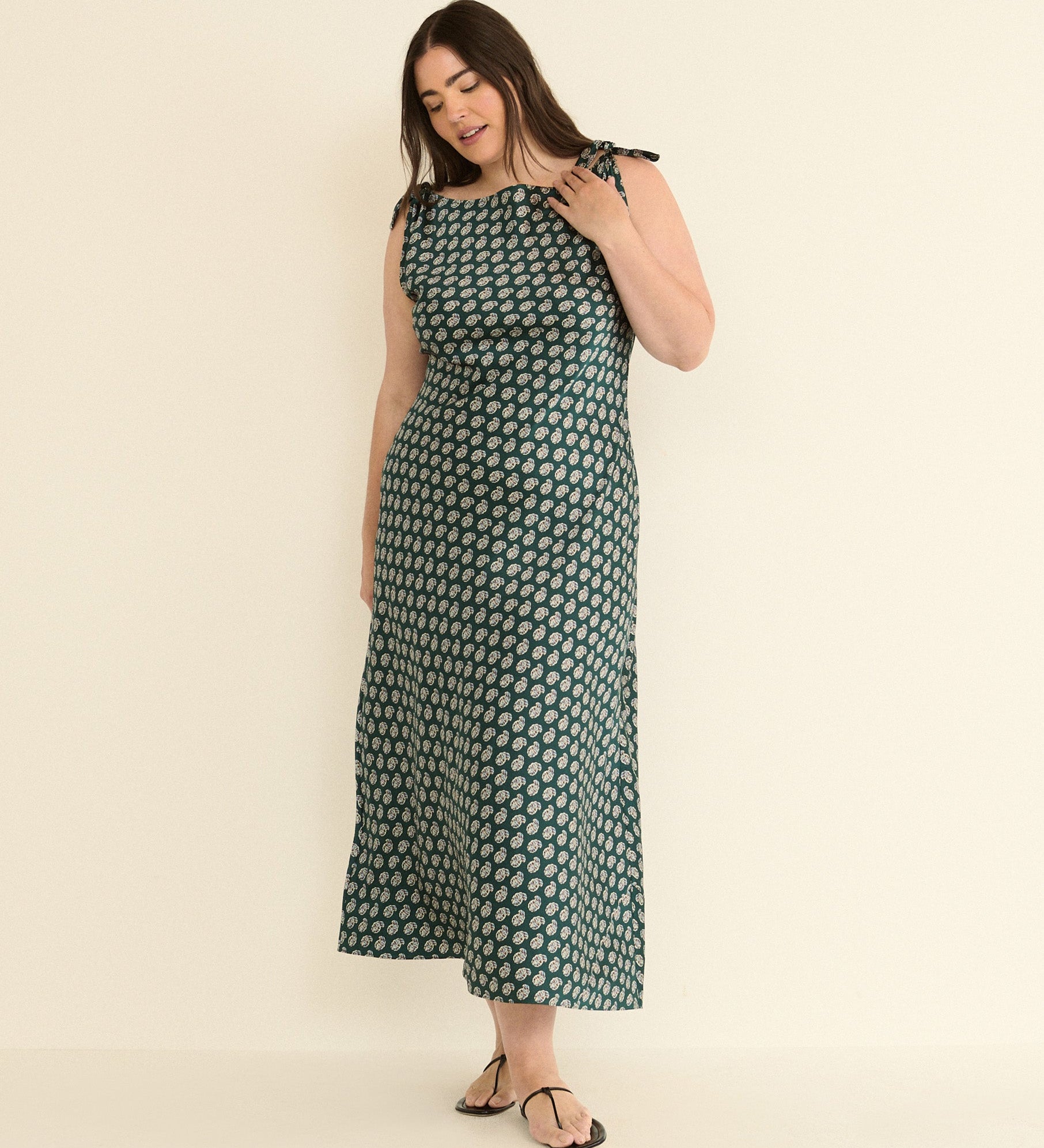 DOEN - MARISELLE DRESS - - CHAUMONT PAISLEY